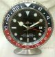 Copy Rolex GMT Master II Stainless steel Pepsi Bezel Table Clock 245mm (3)_th.jpg